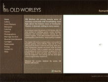 Tablet Screenshot of oldworleys.com